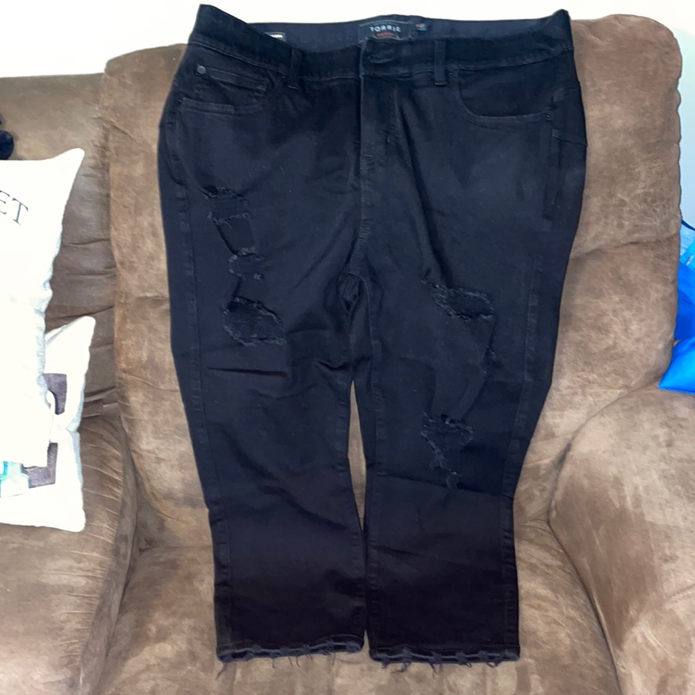 Torrid bombshell, skinny jeans
